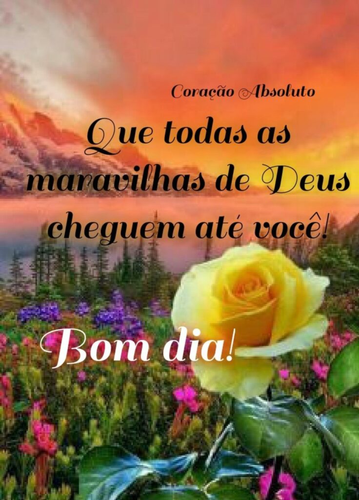 Paz e Bem Bom Dia