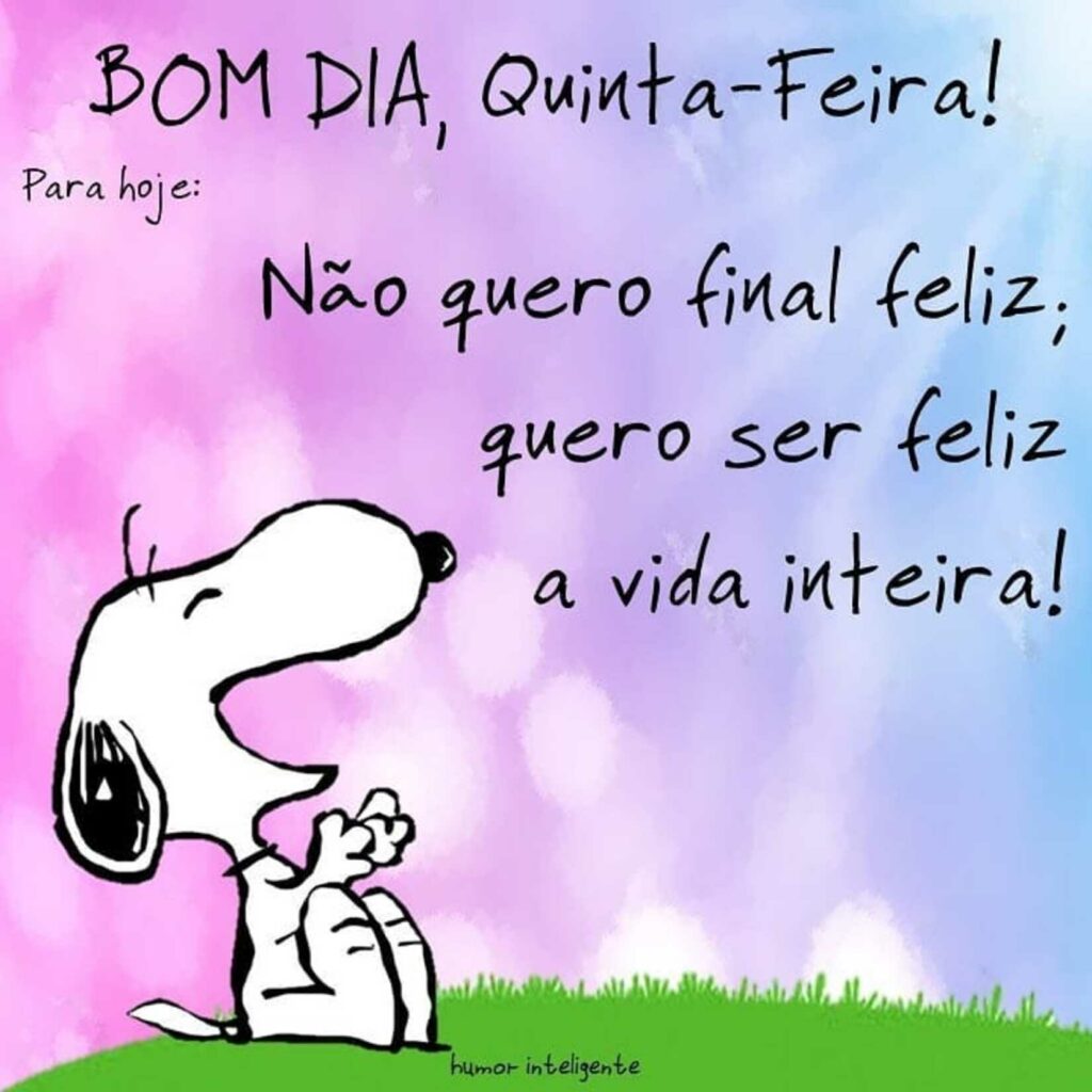 Feliz Quinta Snoopy